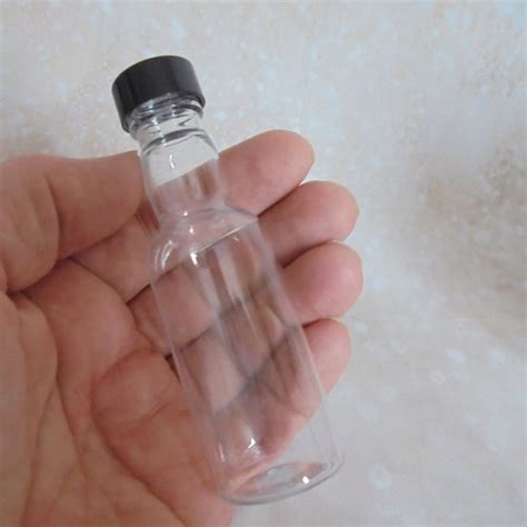 25 X 50ml High Quality Empty Plastic Miniature Spirit Bottles Party