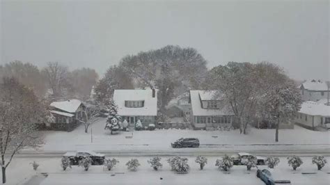 Winter Weather Brings Snowtober From Rockies To Upper Midwest More