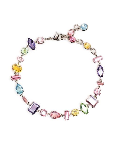 Swarovski Gema Crystal Embellished Bracelet Farfetch