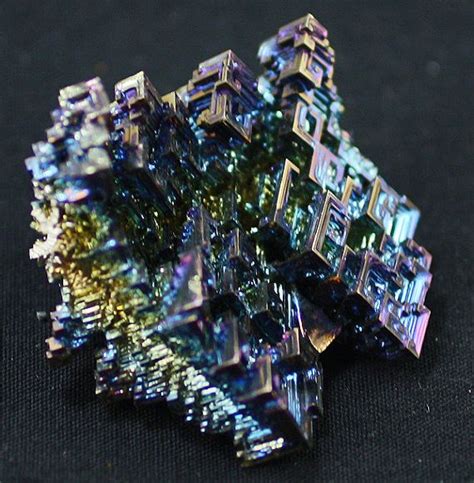 Bismuth Iridescent Laboratory Grown Crystals By Bandlminerals