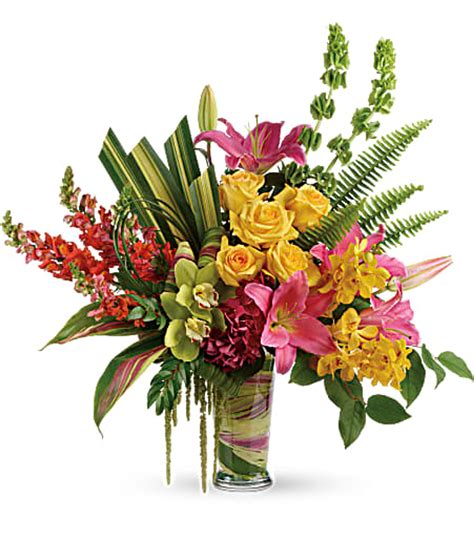 Telefloras Pretty Paradise Bouquet Georgetown Flowers And Ts
