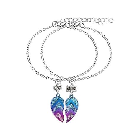 Friendship Bracelet Gift For Best Friend Glitter Alloy Wrist Jewelry