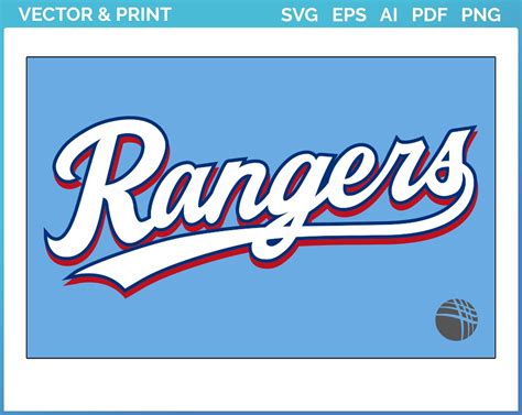 Texas Rangers Jersey Logo 2020 Baseball Sports Vector Svg Logo In