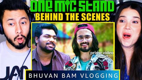 Bb Ki Vines Aka Bhuvan Bam Ft Zakir Khan And Sapan Verma One Mic Stand Vlog Reaction Youtube