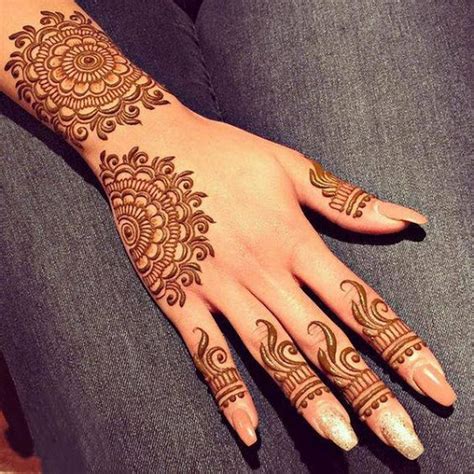 Latest New Style Eid Mehndi Designs For Hands 2017 Fashionglint