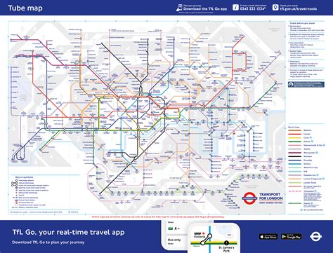 London U Bahn Pläne Und Bus Zum Gratis Download Planative