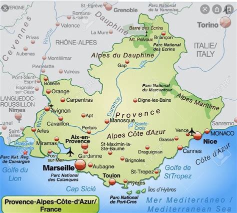 Pin By Bonnie Levy On CÔte Dazur South Of France Map France Travel