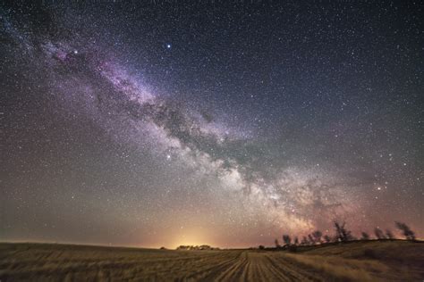 The Milky Way Of Spring On The Prairies The Amazing Sky