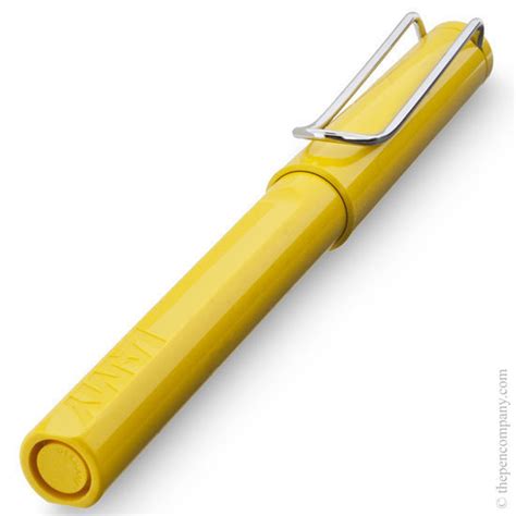 Yellow Lamy Safari Rollerball Pen