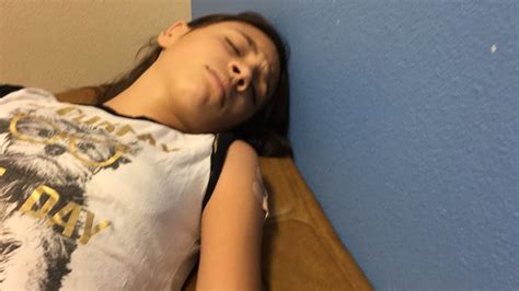 my sister passed out from a shot youtube