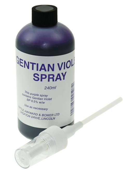 Battles Gentian Violet Spray 240ml Omlet