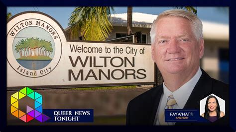 Wilton Manors Mayor Scott Newton Runs For Re Election Youtube