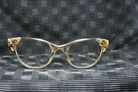 50s cat eye glasses 1950s tura eyeglasses gold by thayereyewear cute glasses cat eye glasses