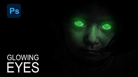 Glowing Eyes Photoshop Effect How To Make Eyes Glow In Photoshop