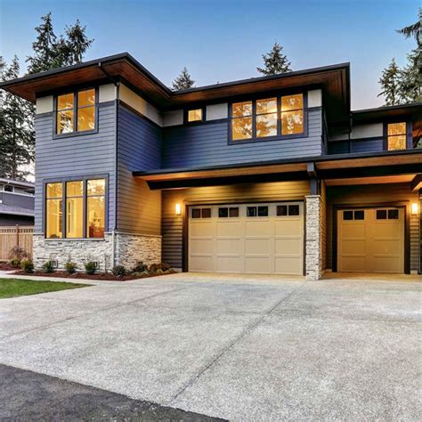 25 Inspiring Exterior House Paint Color Ideas Gray Modern Exterior