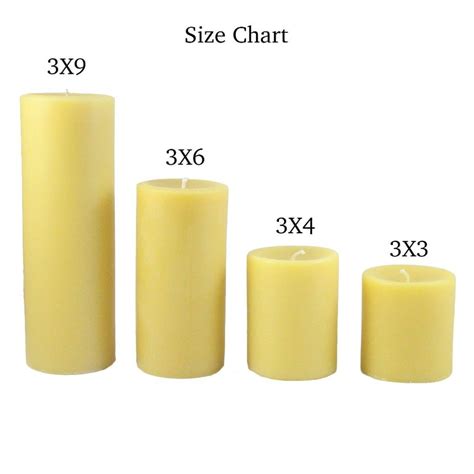 Beeswax Round Pillar Candle — Candlestock