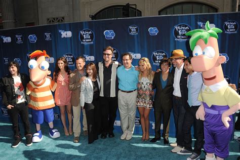 Vincent And The Cast Of Phineas And Ferb Vincent Martella Photo