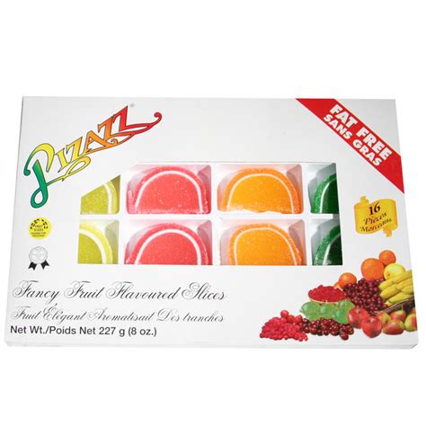 Pizazz Fancy Fruit Flavored Slices • Passover Chocolate T Boxes