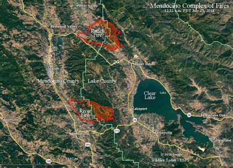 The Mendocino County Fire Map Understanding The Situation In 2023
