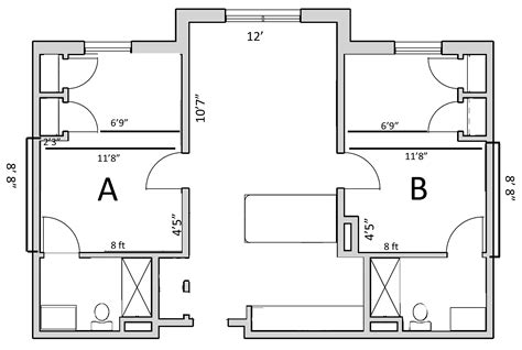 Select a layer and click where to start drawing. Eagle Landing Floorplan » Residence Life