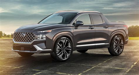 A concept pickup truck was made by the south korean manufacturer hyundai. Is It A Bad Thing That The Hyundai Santa Cruz Pickup Won't Look Like This Santa Fe-Inspired ...