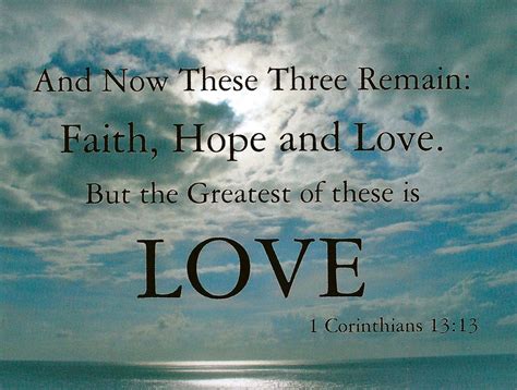 My Favorite Postcards Bible Verse 1 Corinthians 1313 Love