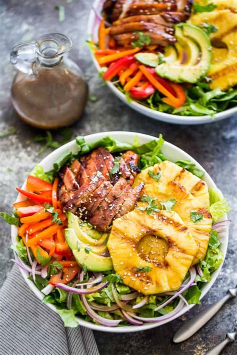 1 cup green beans, stemmed, sliced in thirds and blanched. Grilled Teriyaki Chicken Salad | Get Inspired Everyday!