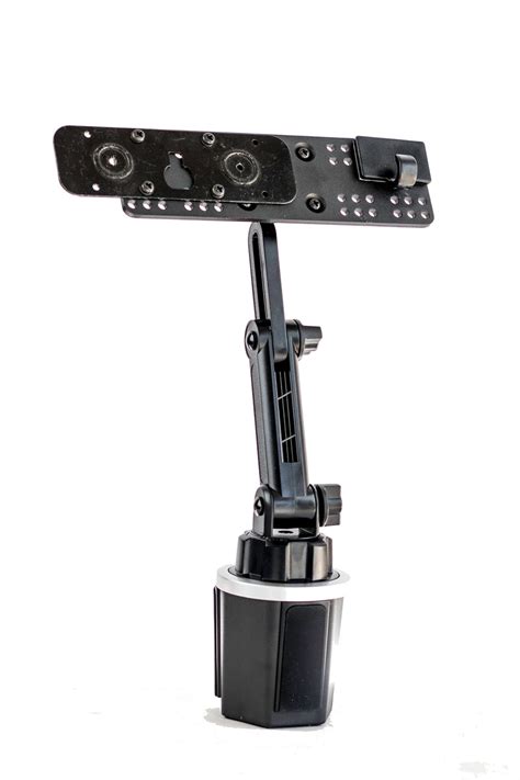 Lm 803 Ext Adjustable Cup Holder Mount With Mic Holder For Id 5100 Ic