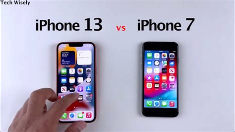 Iphone 13 Vs Iphone 7 Speed Test Youtube