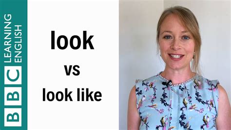 Look Vs Look Like English In A Minute Youtube
