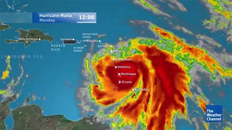 Watch The Latest Path Of Hurricane Maria Videos From The Weather Channel