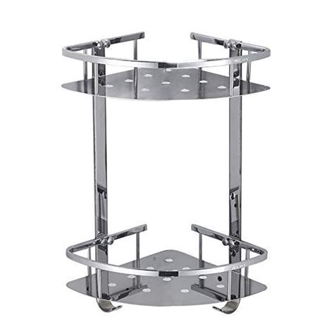 Choose from contactless same day delivery, drive up and more. BESy Bathroom Corner Shelf Shower Corner Caddy, Self ...