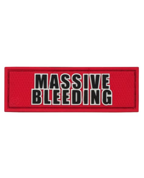 Tactical Responder Massive Bleeding Patch Tr Mass Bleed Tacwrk