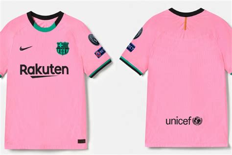 La Camiseta Rosa De Barcelona Así Es La Tercera Equipación Para La