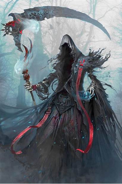 Reaper Grim Fantasy Character Death Demon Dark