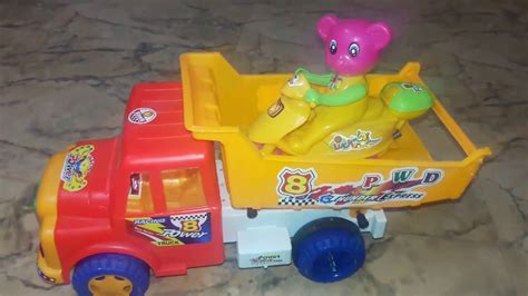 Barbie doll on the truck - YouTube