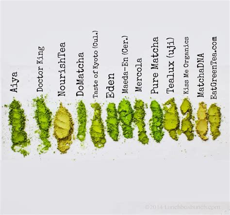 Your choice of honey should depend on the taste you are looking for and the flowers involved in the nectar formation. Matcha Green Tea Reviews & Brand Buying Guide - Vegan Recipe