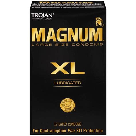 Trojan Magnum Xl Condoms 12pk Cirilla S