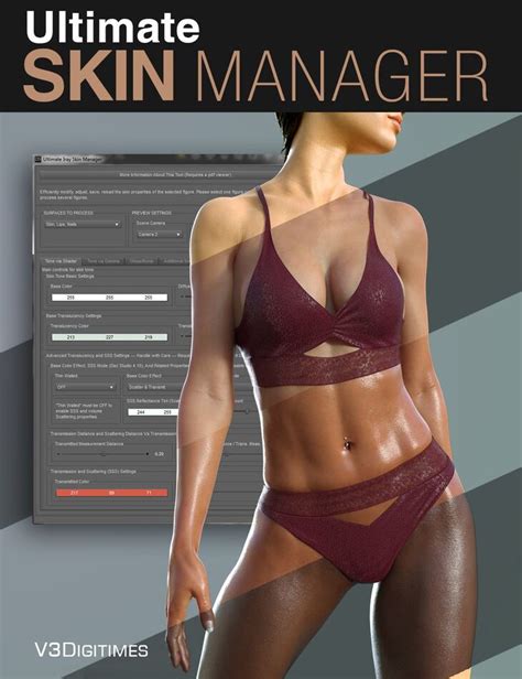 ultimate iray skin manager update for genesis 9 render state