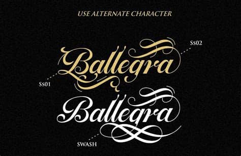 Thousands of designers (famous or not) use the image font detection system to find a font or similar free fonts from an image. Ballegra Script Font Free Download | Free Script Fonts