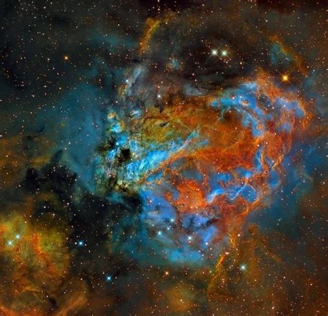 The Swan Nebula Hubble Image Space Images Space Photos Hubble