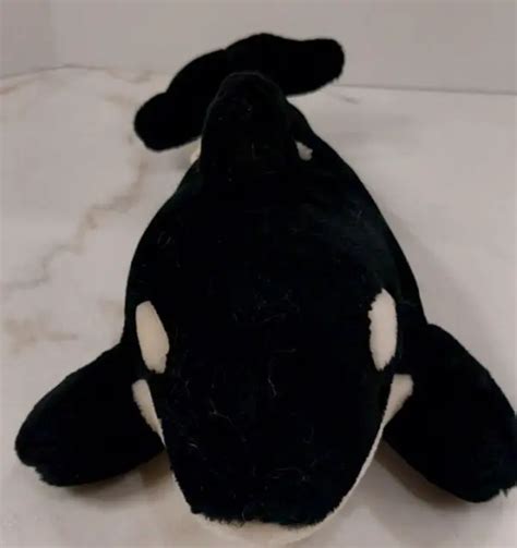 Sea World Shamu Plush Killer Whale Orca 15 Stuffed Animal Toy 1299