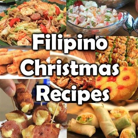 Filipino Christmas Recipes Or Noche Buena Recipes Filipino Recipes