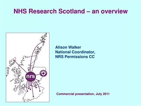 Ppt Nhs Research Scotland An Overview Powerpoint Presentation Free Download Id4436619
