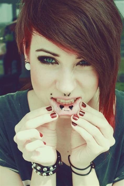 25 Crazily Cool Lip Tattoos -DesignBump