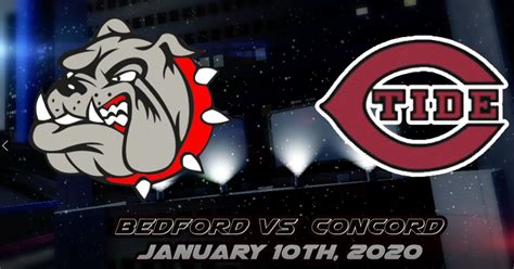 Bhs Boys Varsity Hockey Bedford Bulldogs Vs Concord High 1 10 20