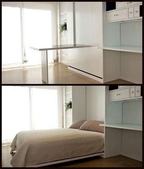 This full bed wall is designed to provide excellence and quality in your living room. Nine Red: Spotlight: Murphy Bed, & Desk! | Murphy bed ...