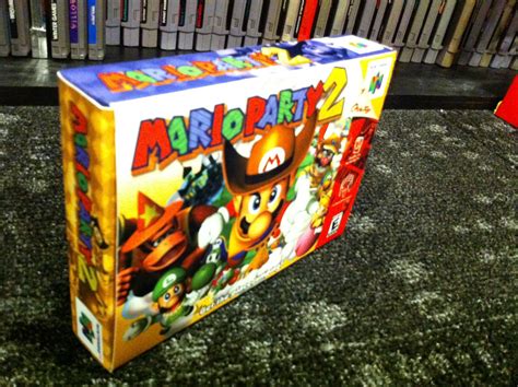 N64 Mario Party 2 Boxbox My Games Reproduction Game Boxes