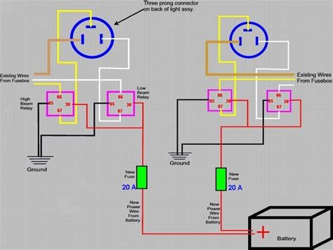 The five wires will be for. Need help with Headlight Conversion - Pelican Parts Forums