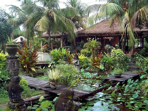 Indonesia Bali Tropical Garden 1 Por Asienman Balinese Garden